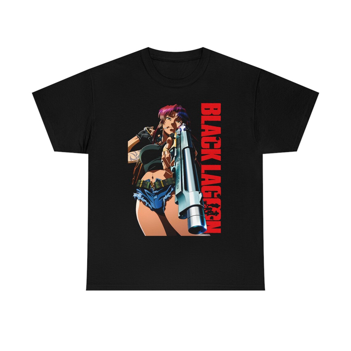 Vintage Fashion Eu - Kaos Anime Jepang Black Lagoon 2026