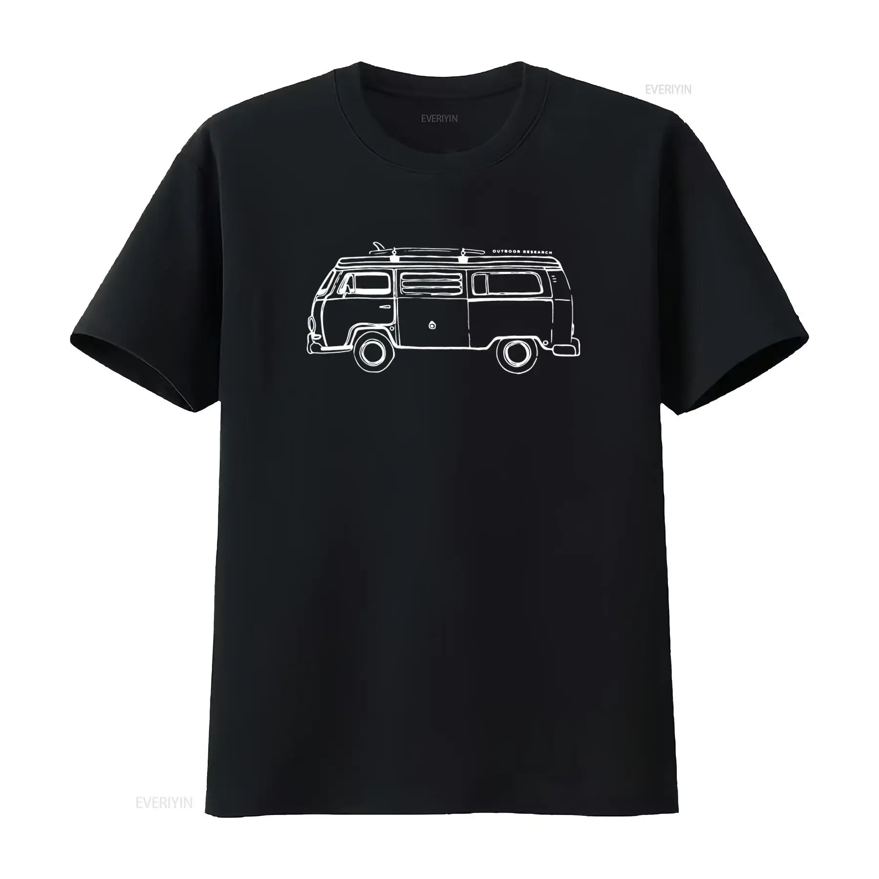 Vintage Fashion Research - Kaos Retro Van Outdoor Research untuk