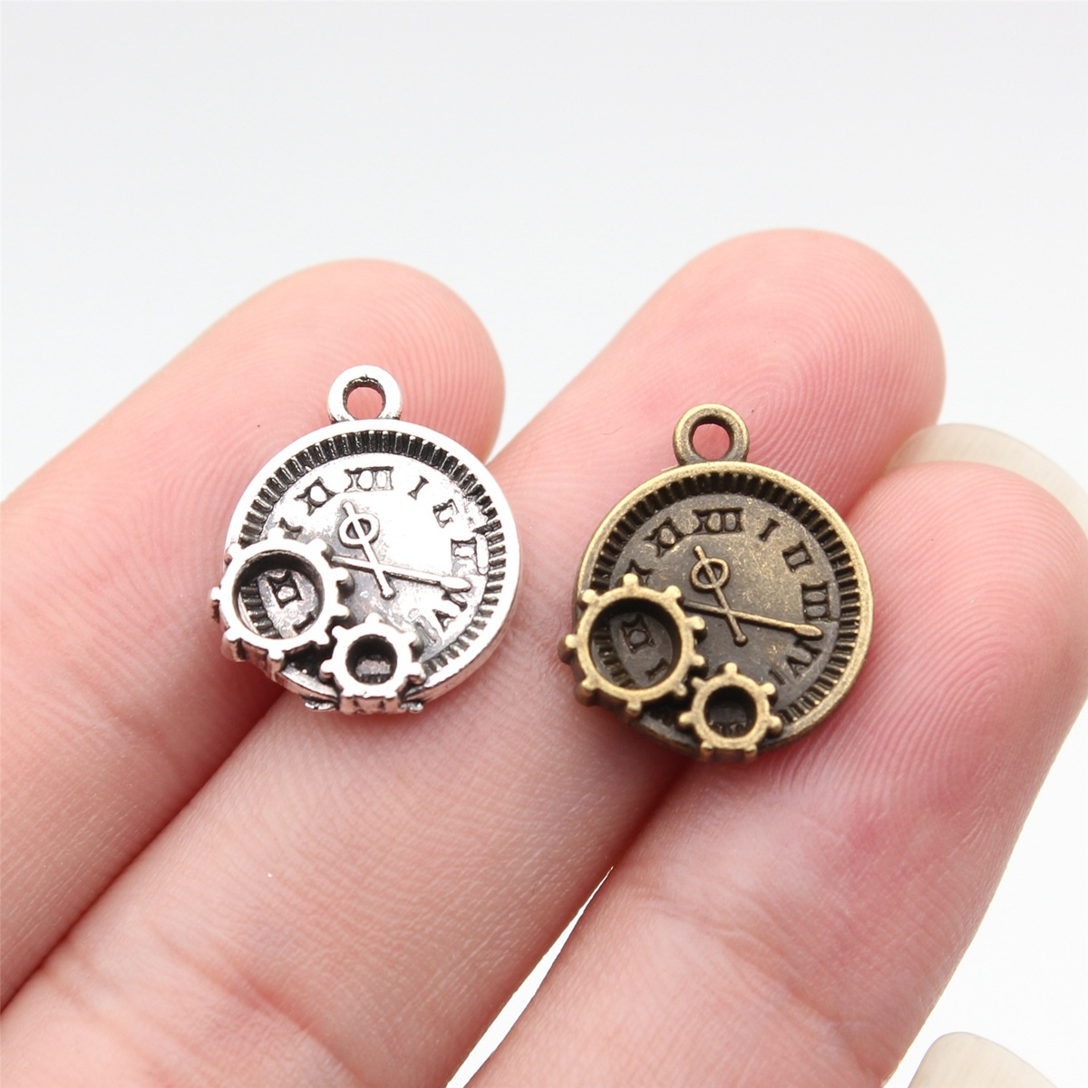 Vintage Fashion Jewelry - WYSIWYG 10 Buah 16X14Mm 2 Warna