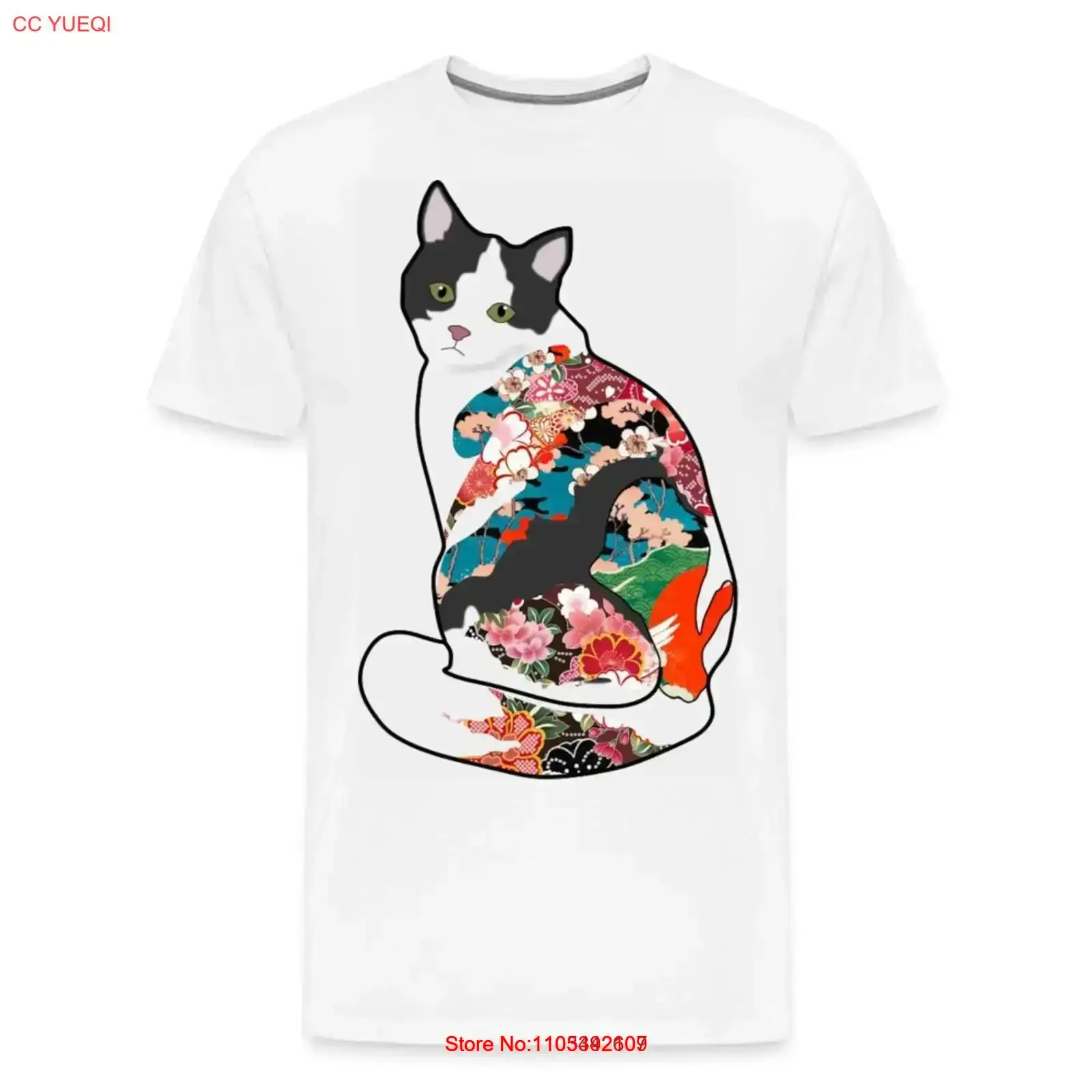 Vintage Fashion Collage - Kaos Premium Pria Collage Cat Vintage