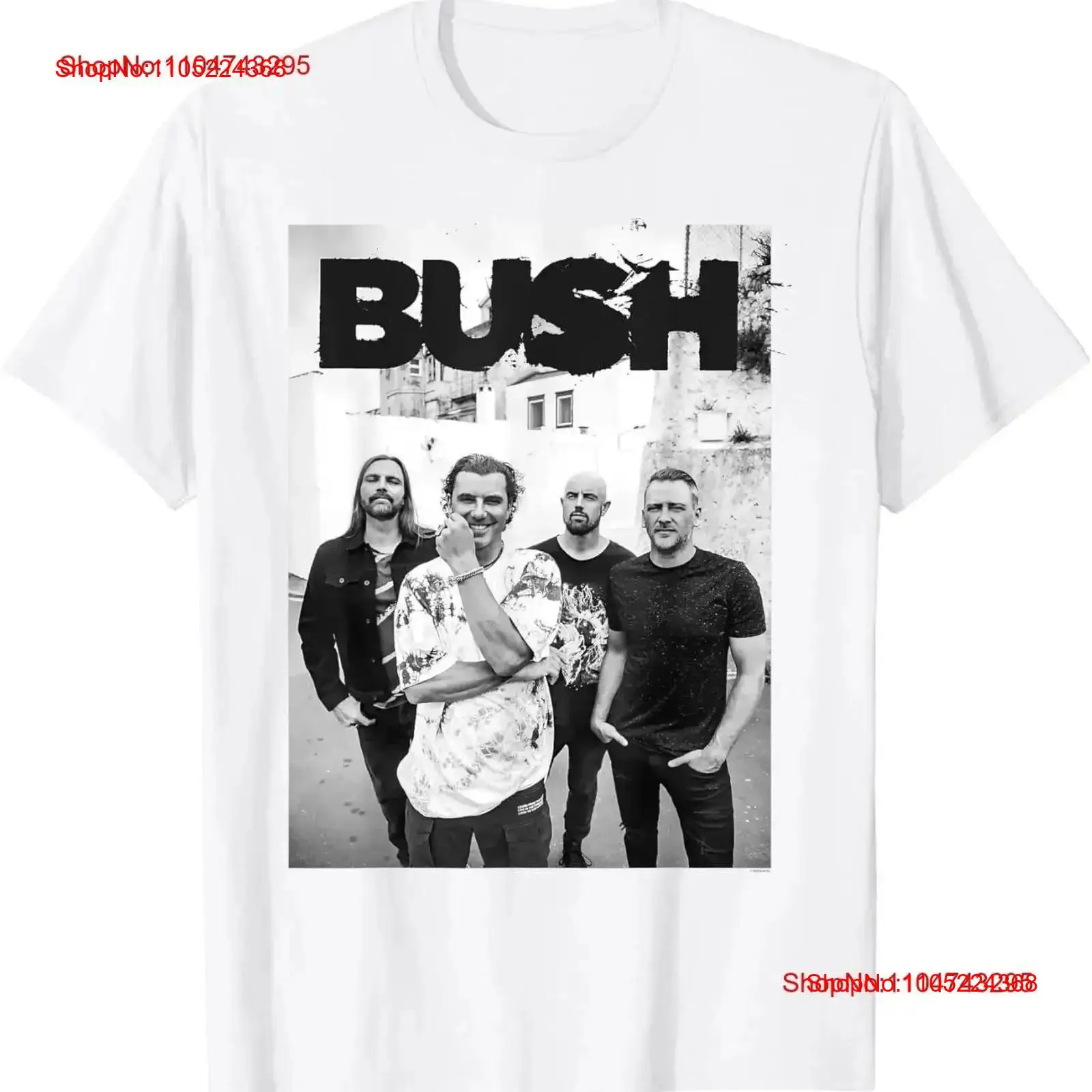 Vintage Fashion Photos - Kaos Foto Bush Band Vintage Washed