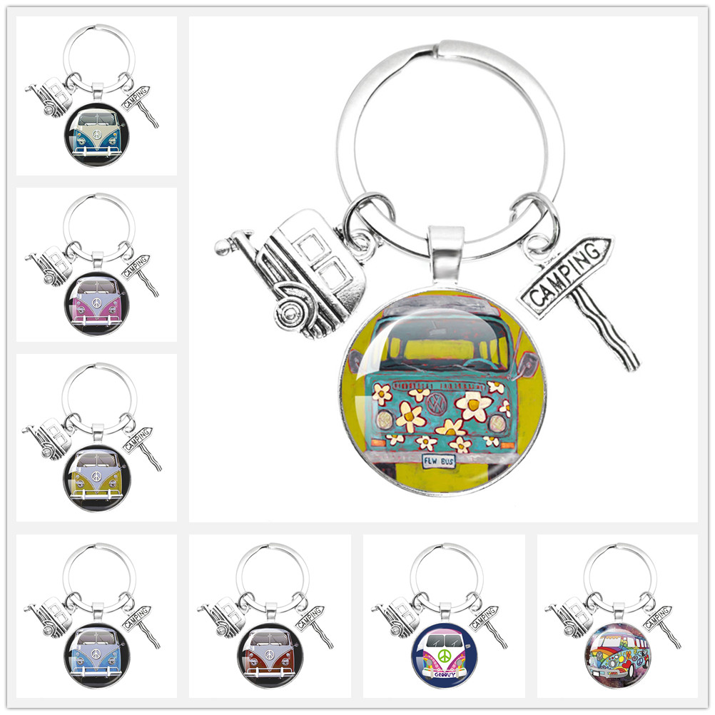 Vintage Fashion Photos - Fashion Vintage Hippie tanda perdamaian Van