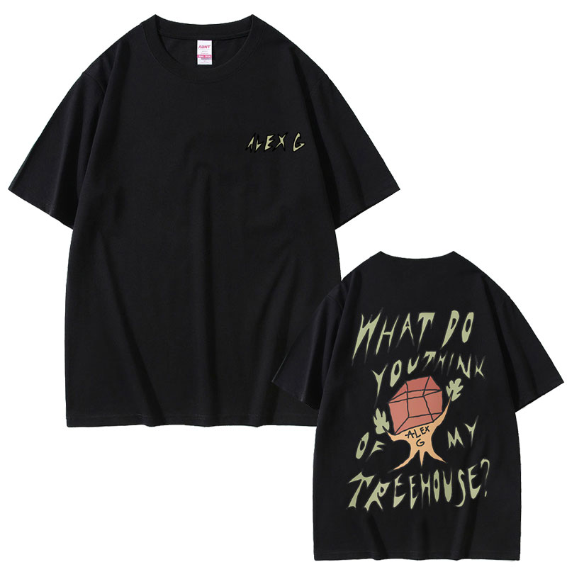 Vintage Fashion Eu - Singer Alex G Treehouse kaus gambar