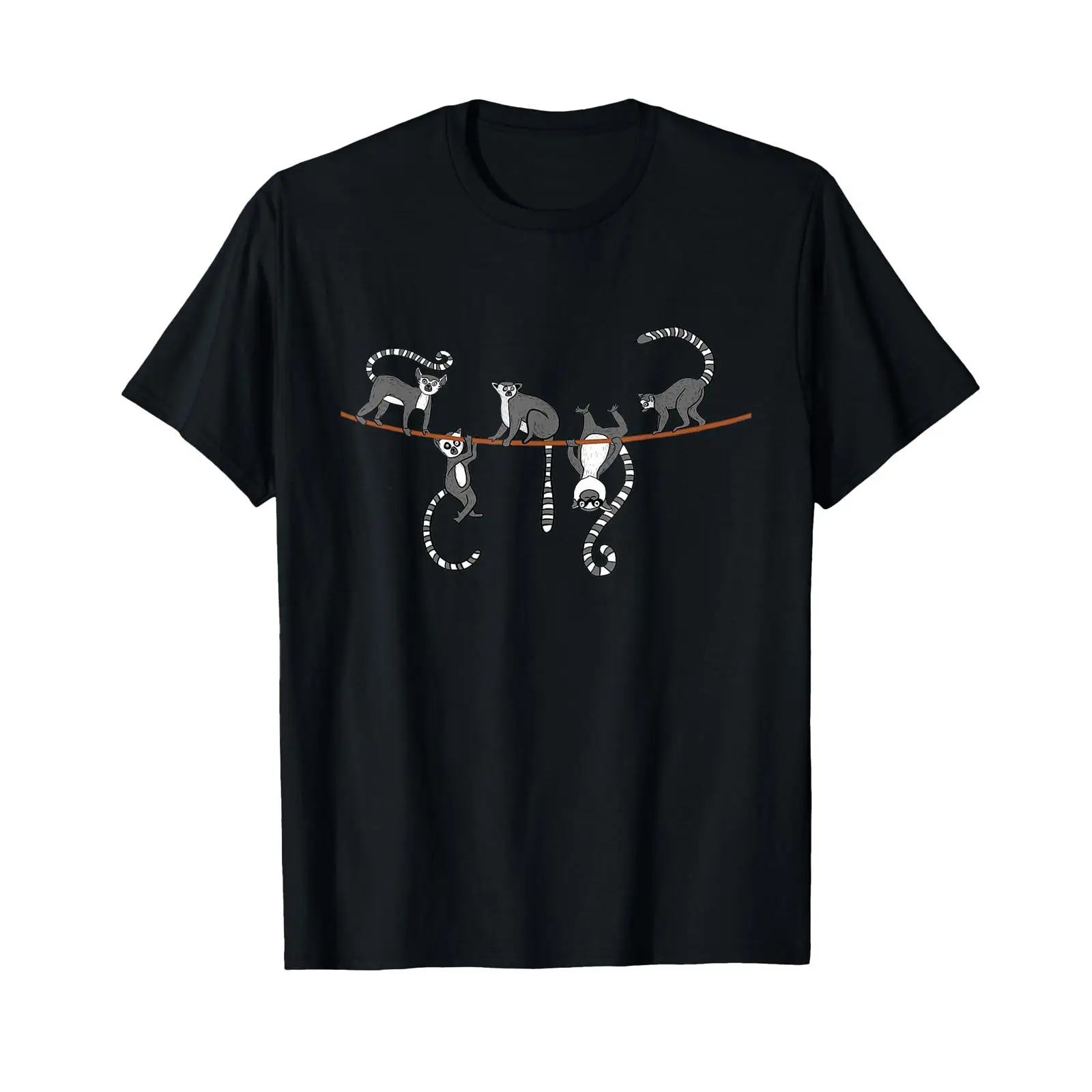 Vintage Fashion Research - Kaos String Lemur Animal Researcher Zookeeper