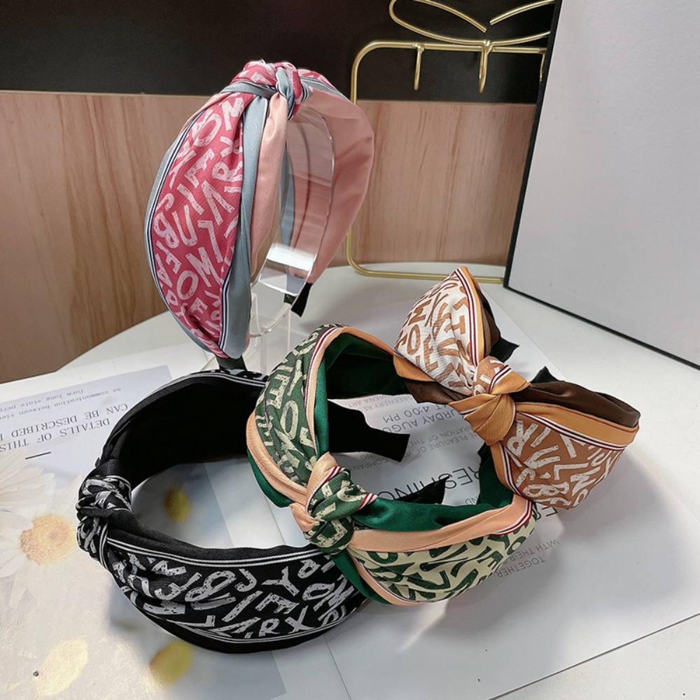 Vintage Fashion Boutique - Ikat Kepala Simpul Kain Lebar untuk