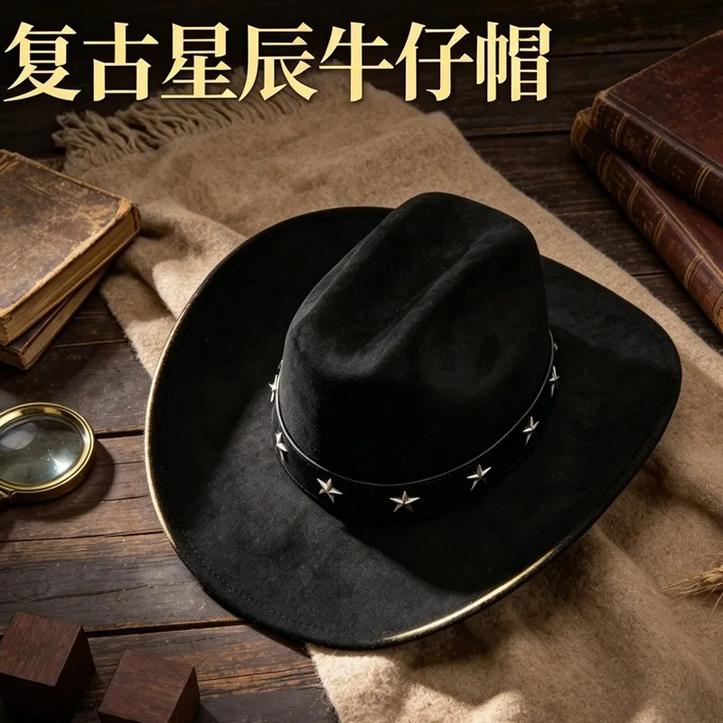 Topi Koboi Wanita Model Lebar, - Vintage Fashion Eu ulasan dan harga