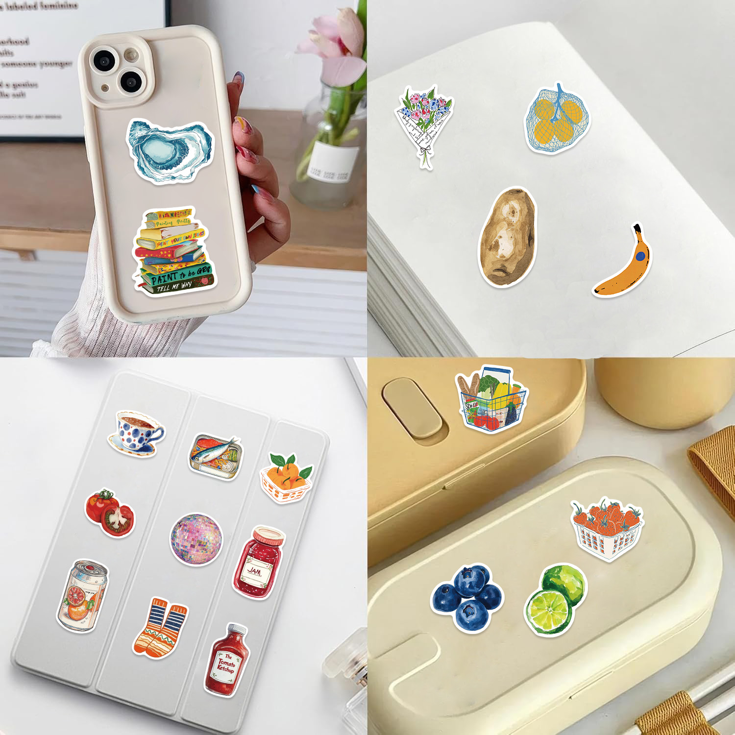 200Pcs Stiker Estetik Pinteres - Vintage Fashion Pinterest ulasan dan harga