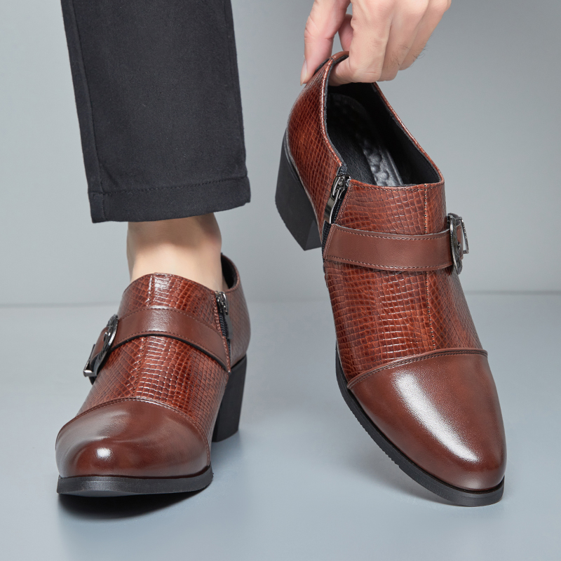 Sepatu Kulit Hak Tinggi Pria G - Vintage Fashion Patterns ulasan dan harga