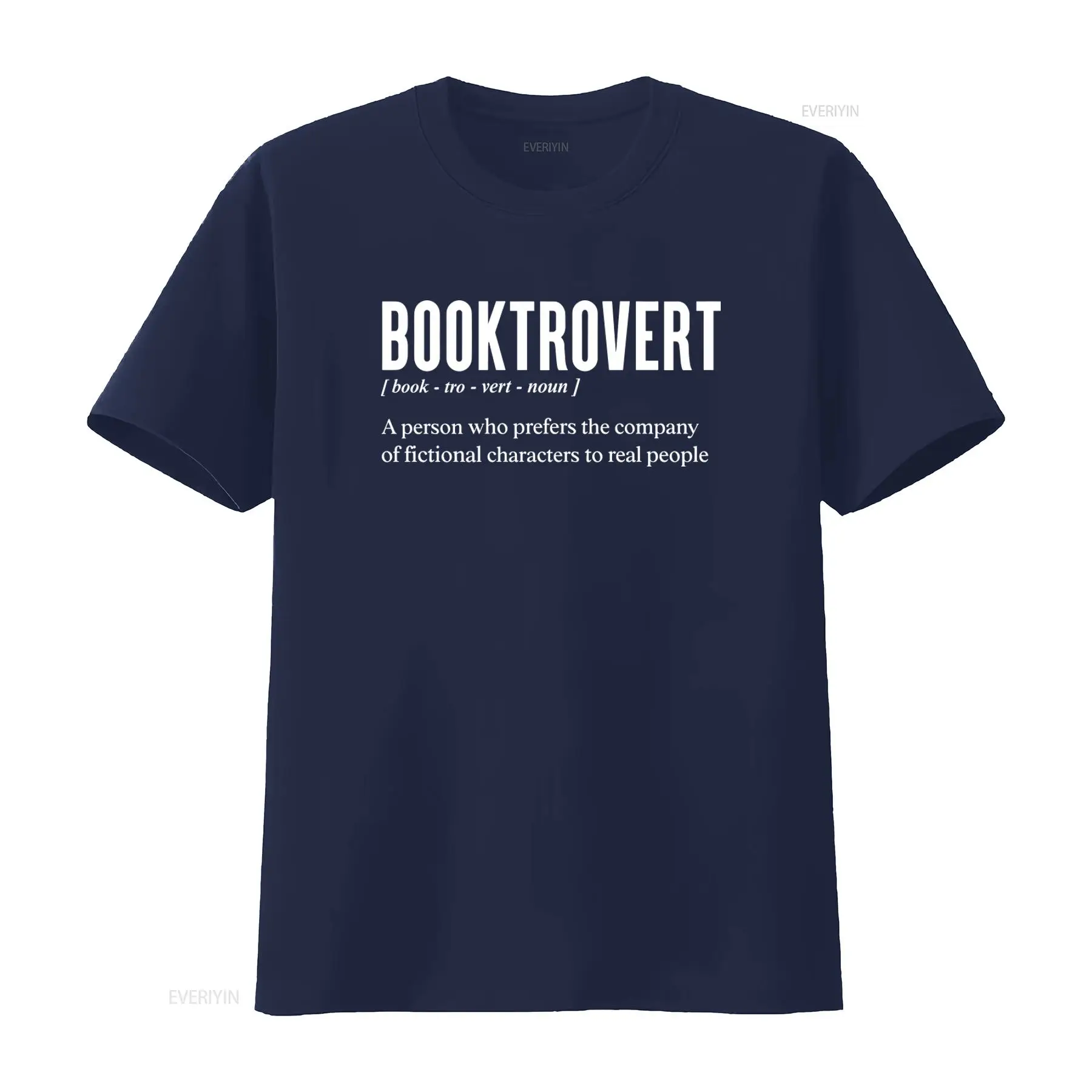 Kaos Booktrovert untuk Pecinta - Vintage Fashion Definition ulasan dan harga