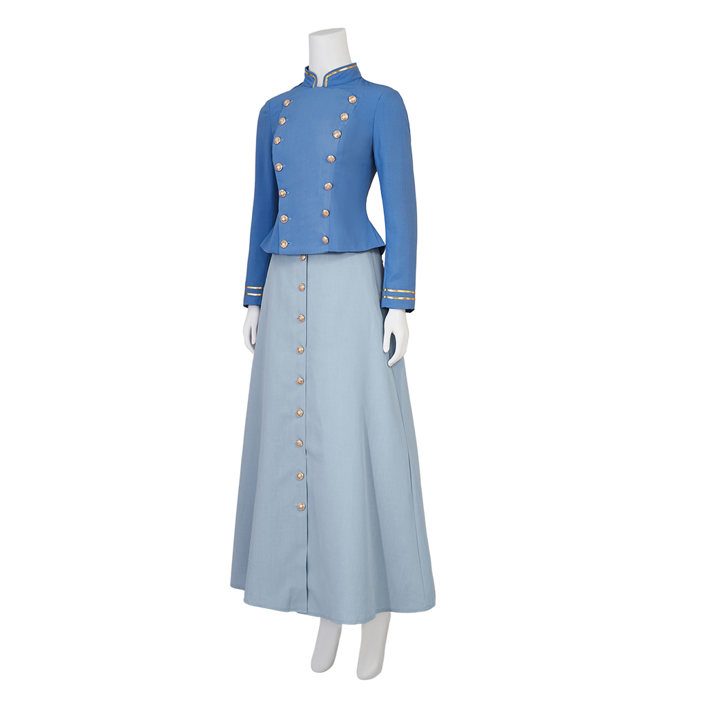 Kostum Cosplay Film Enola Holm - Vintage Victorian Fashion ulasan dan harga