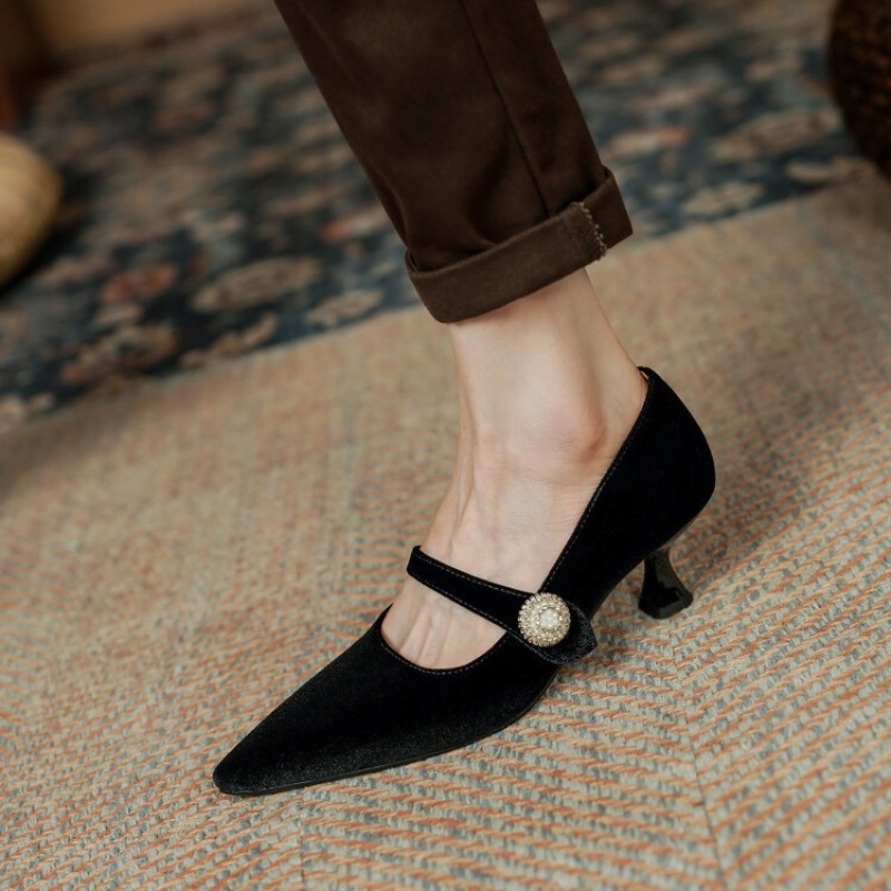 Sepatu Mary Jane Wanita Vintag - Vintage Old Fashion ulasan dan harga