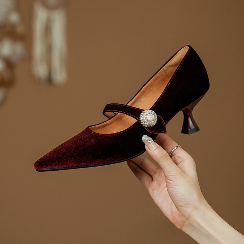 Sepatu Mary Jane Wanita Vintag - Vintage Old Fashion ulasan dan harga