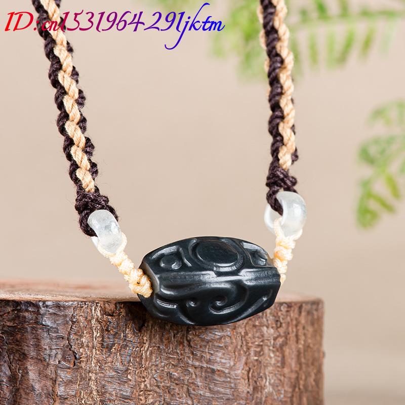 Kalung Liontin Manik Ukiran Gi - Vintage Fashion Jewelry ulasan dan harga