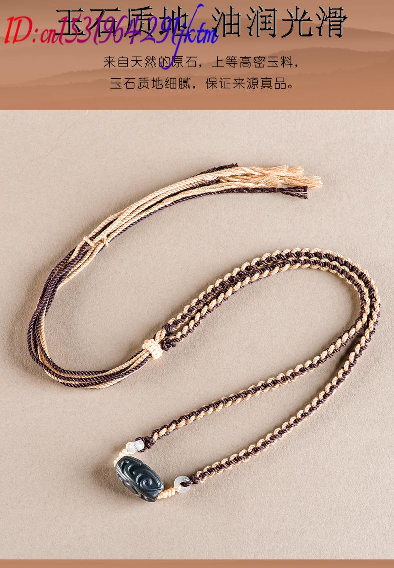 Kalung Liontin Manik Ukiran Gi - Vintage Fashion Jewelry ulasan dan harga