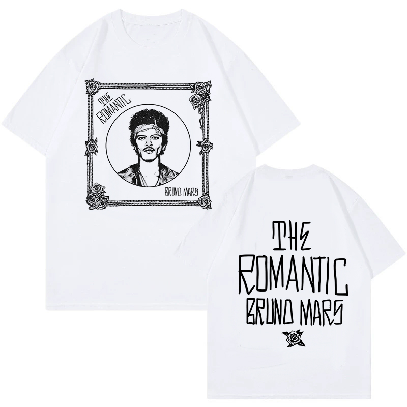 Kaos Vintage Bruno Mars Print  - Vintage Fashion Eu ulasan dan harga
