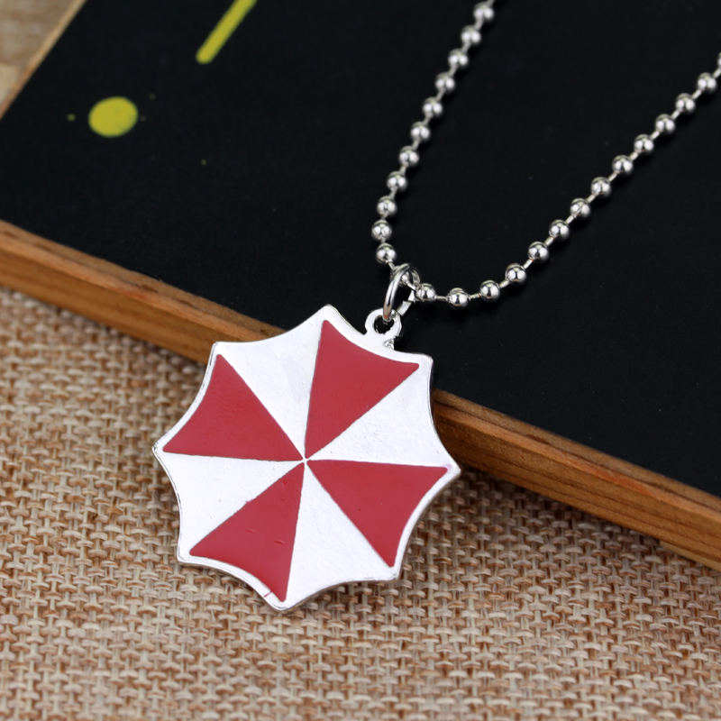 Kalung Liontin Payung Merah Ga - Vintage Fashion Jewelry ulasan dan harga