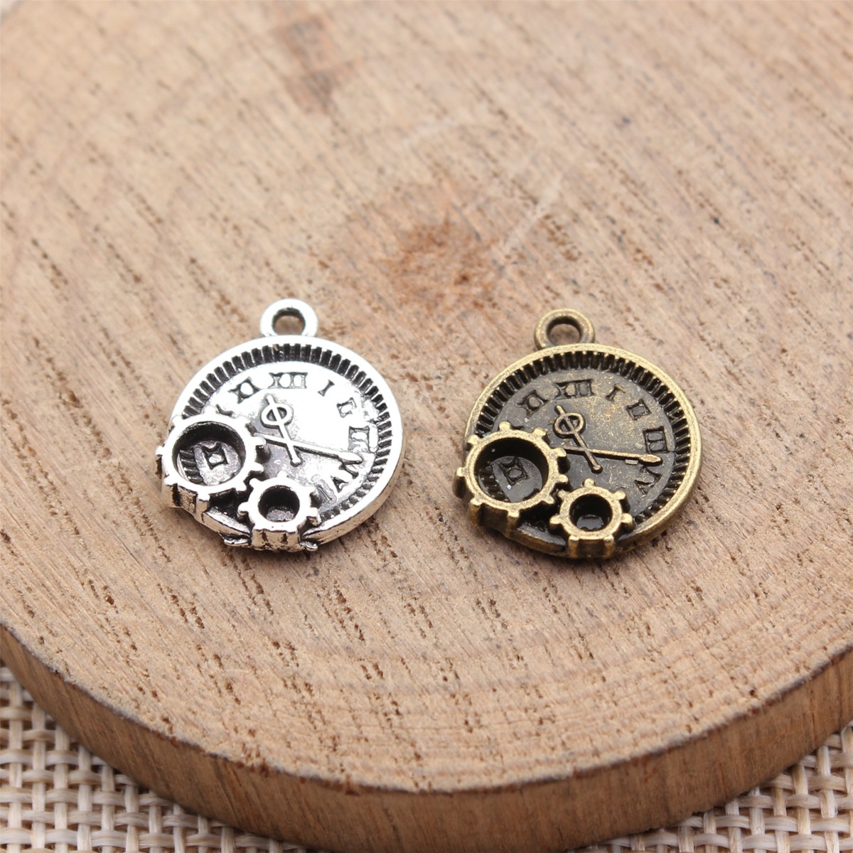 WYSIWYG 10 Buah 16X14Mm 2 Warn - Vintage Fashion Jewelry ulasan dan harga