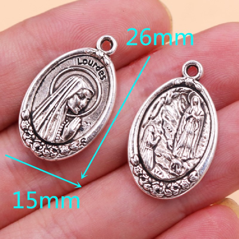 Liontin Tag Kristen Antik, Jim - Vintage Fashion Tags ulasan dan harga