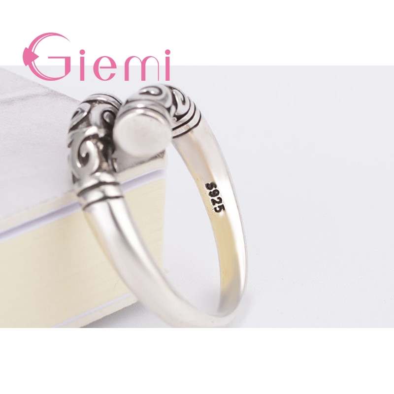 Cincin Perak Sterling 925 Vint - Vintage Fashion Wholesale ulasan dan harga
