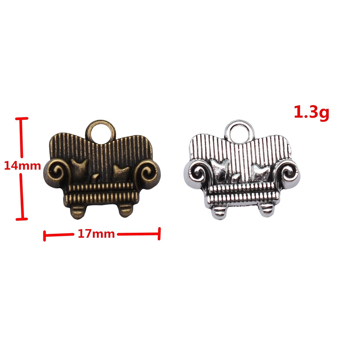 Liontin Rumah Boneka Mini, Kur - Vintage Fashion Houses ulasan dan harga