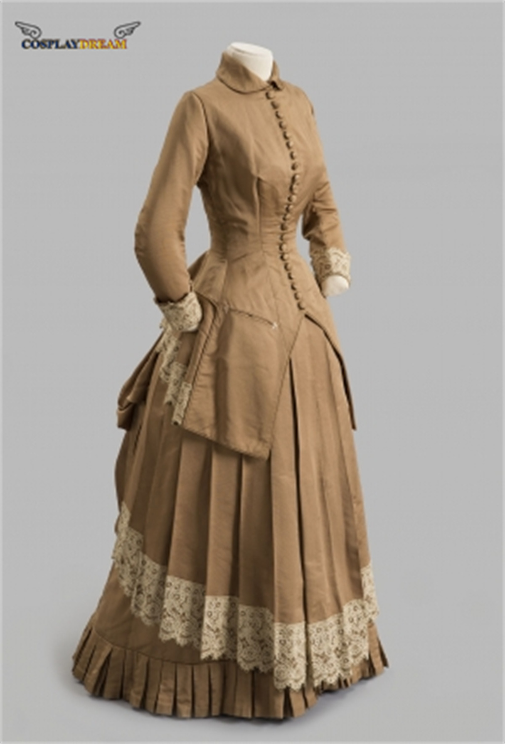 Gaun mode abad ke-19, gaun pes - Vintage Victorian Fashion ulasan dan harga