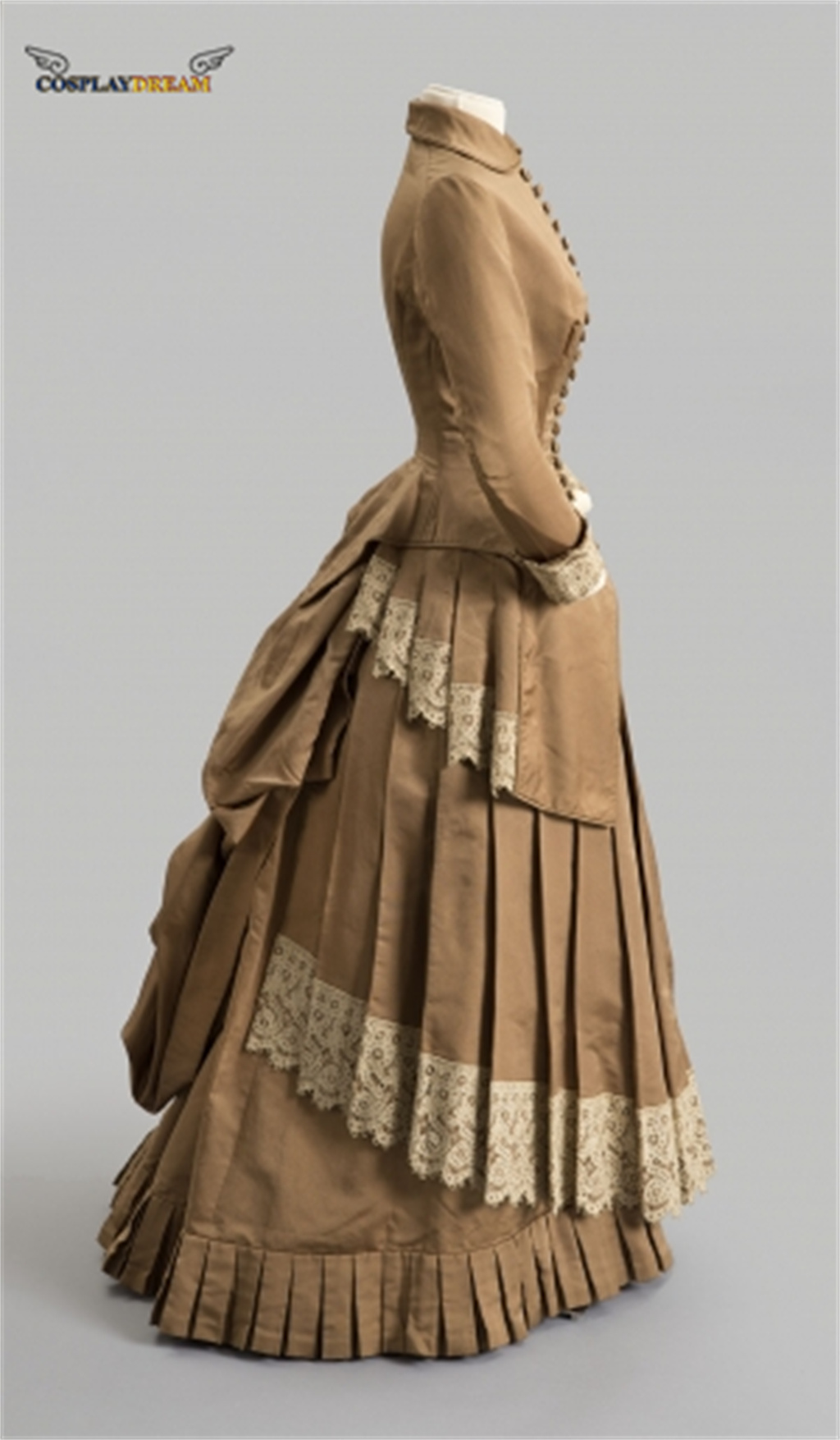 Gaun mode abad ke-19, gaun pes - Vintage Victorian Fashion ulasan dan harga