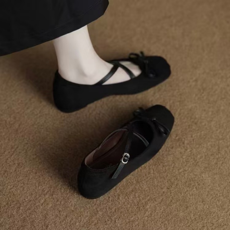Sepatu Flat Mary Jane Wanita d - Vintage Old Fashion ulasan dan harga