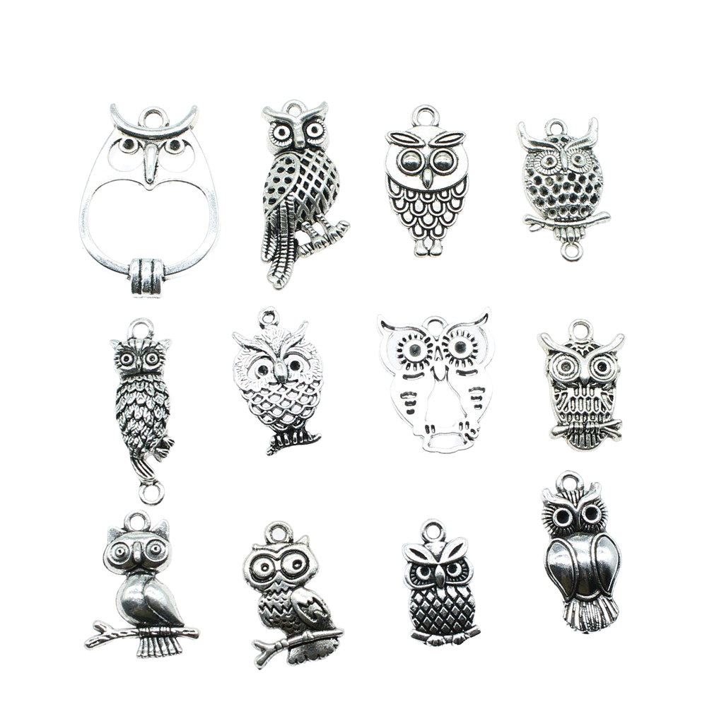 10 Buah Jimat Burung Hantu War - Vintage Fashion Jewelry ulasan dan harga