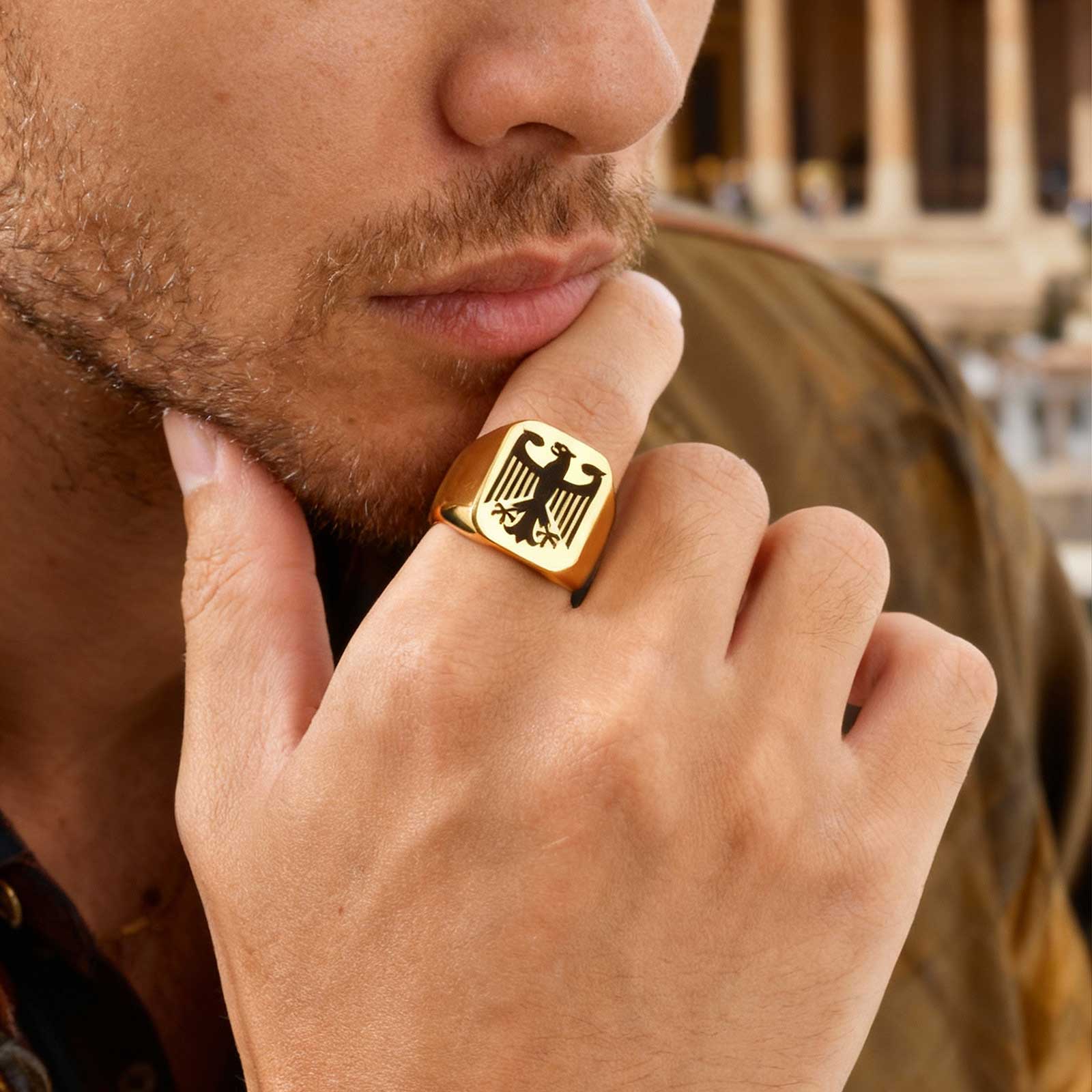 Cincin Elang Terbang Kustom, C - Vintage Fashion Wholesale ulasan dan harga