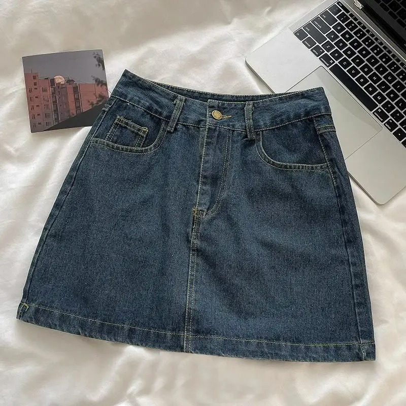 Set Rok Denim Y2K: Jaket Kanci - Vintage Y2K ulasan dan harga