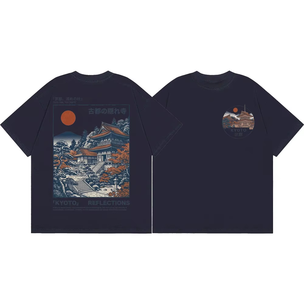 Kaos Oblong Unisex Oversized V - Vintage Fashion Kyoto ulasan dan harga