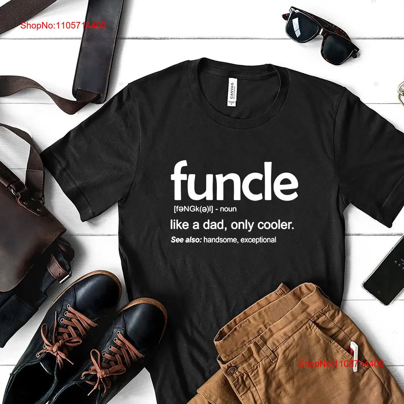 Kaos Funcle T Shirt Uncle Defi - Vintage Fashion Definition ulasan dan harga