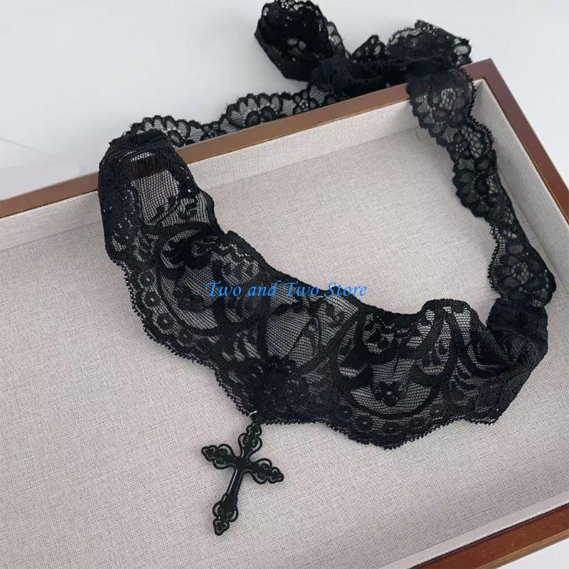 HX6F Kalung Pesona Salib Keraj - Vintage Fashion Boutique ulasan dan harga