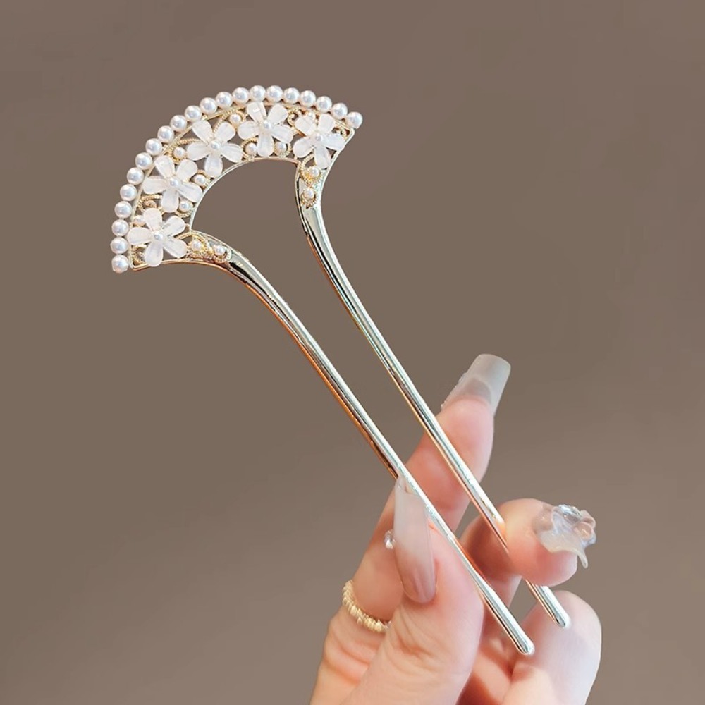 1 Buah Aksesori Rambut U-Pin M - Vintage Fashion Jewelry ulasan dan harga