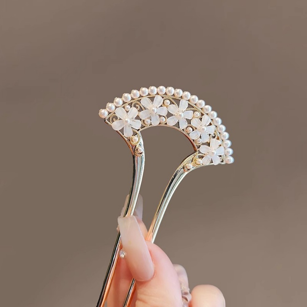 1 Buah Aksesori Rambut U-Pin M - Vintage Fashion Jewelry ulasan dan harga