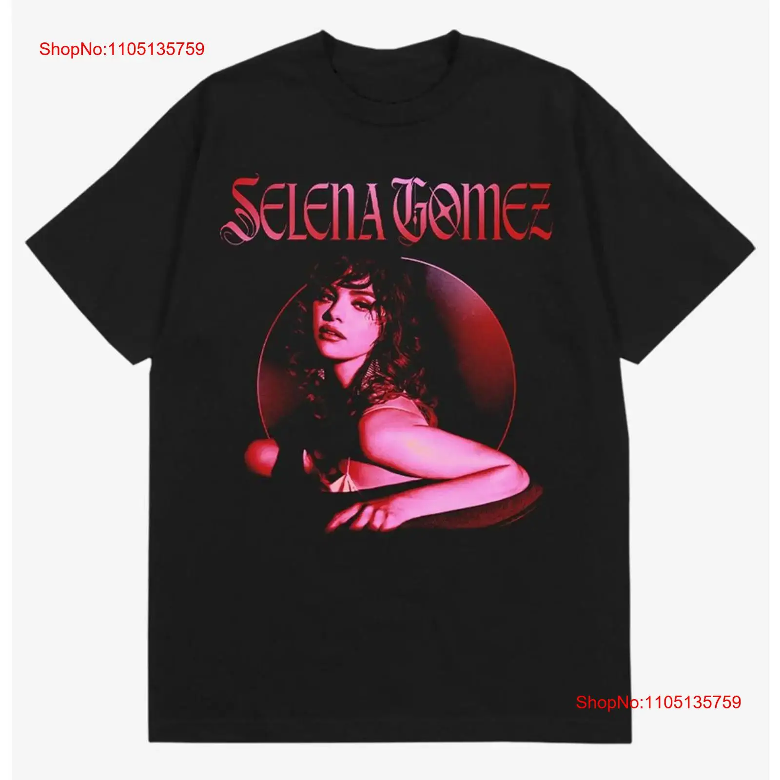 Kaos Foto Merah Selena Gomez V - Vintage Fashion Photos ulasan dan harga