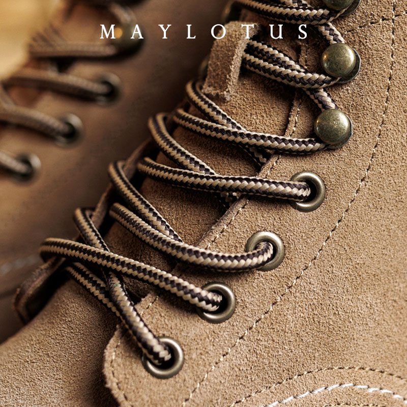 Sepatu Boot Suede Goodyear-Wel - Vintage Old Fashion ulasan dan harga
