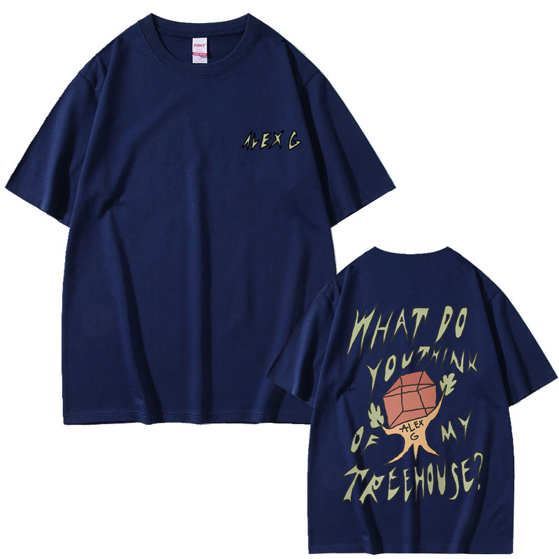 Singer Alex G Treehouse kaus g - Vintage Fashion Eu ulasan dan harga