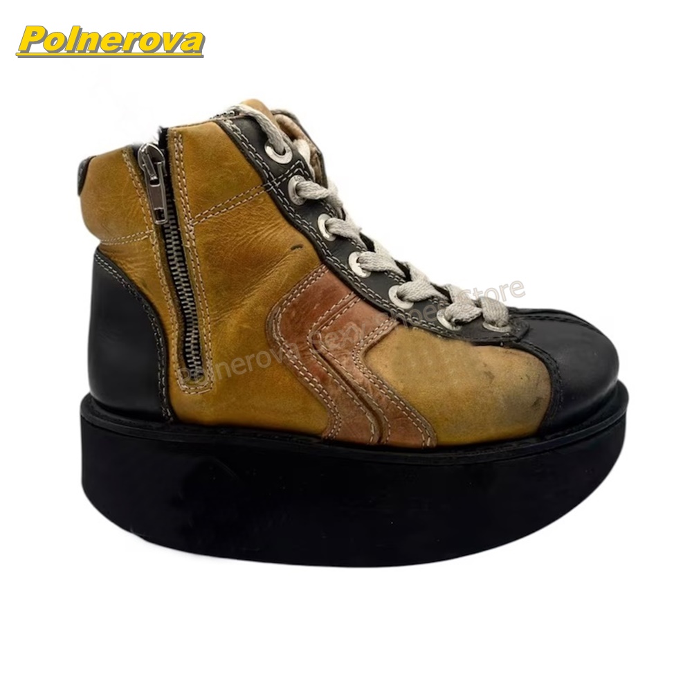 Sepatu Boots Platform Vintage  - Vintage Y2K ulasan dan harga