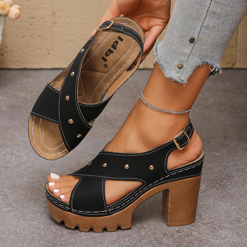 Sandal Gladiator Tali Silang H - Vintage Old Fashion ulasan dan harga