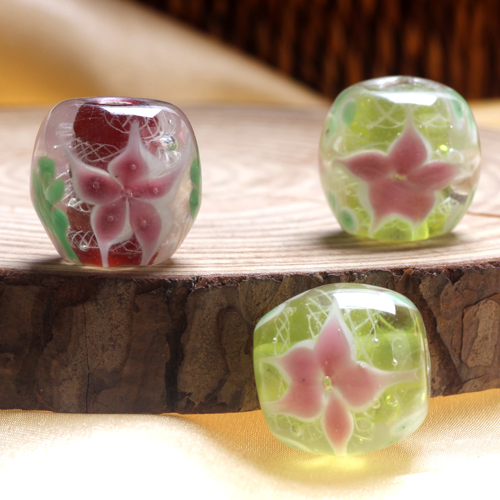 1 Buah Manik-Manik Kaca Lampwo - Vintage Fashion Jewelry ulasan dan harga