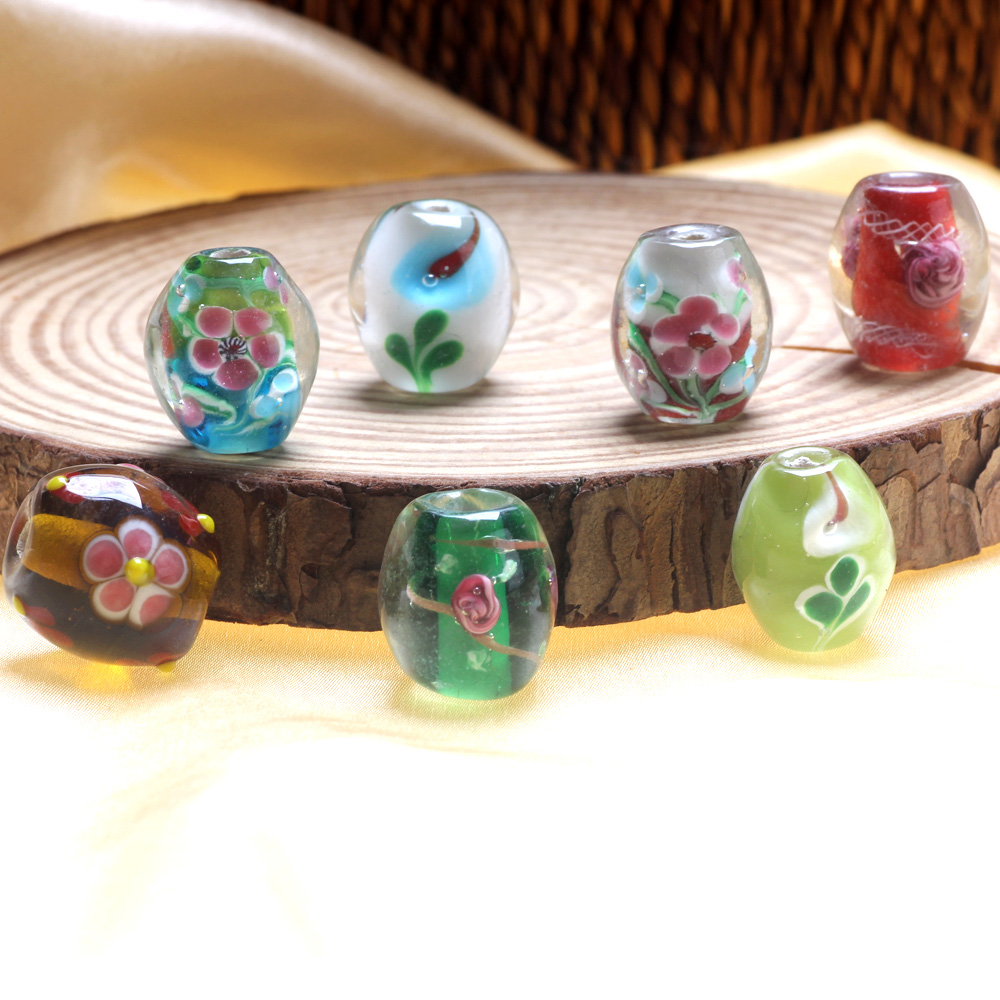 1 Buah Manik-Manik Kaca Lampwo - Vintage Fashion Jewelry ulasan dan harga